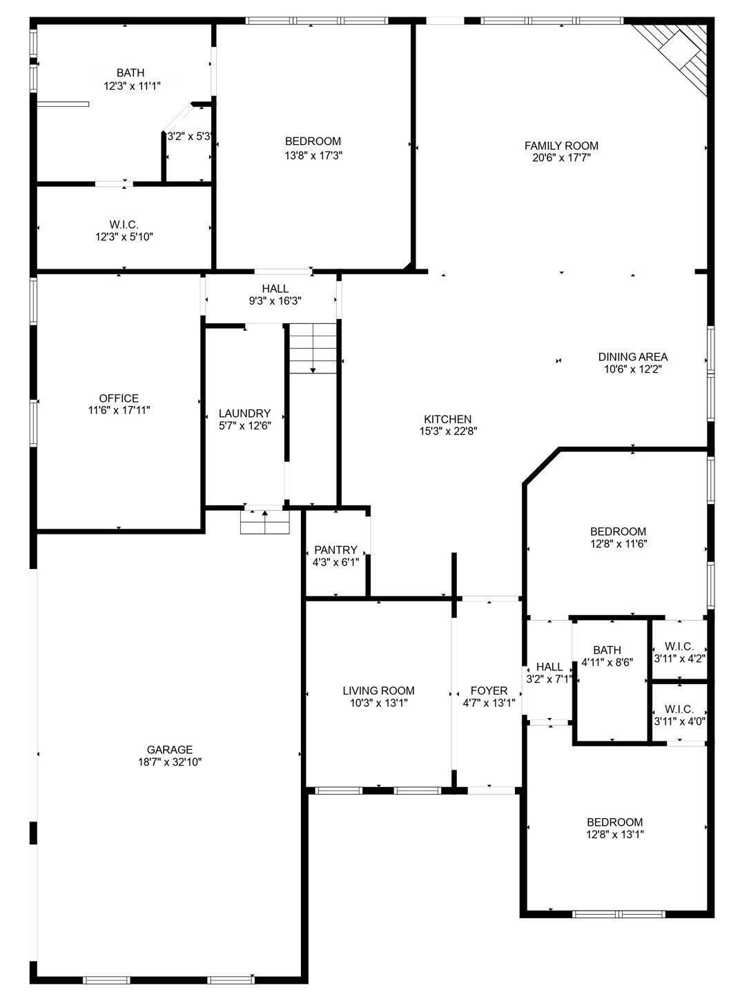 Home Measuring Services - Detailed Sketch